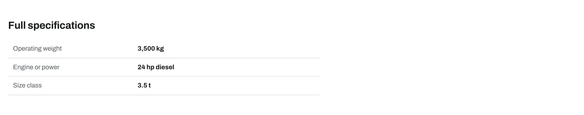 Spec sheet rows connected to product metafields